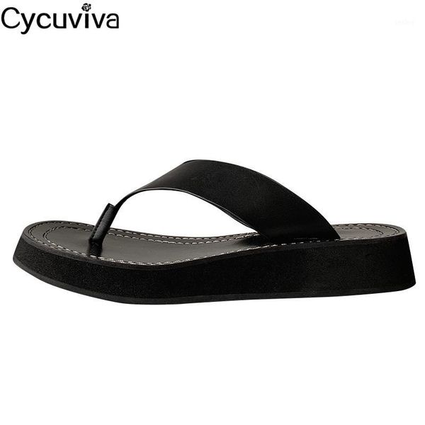 ins platform flip flops slippers women thick bottom black leather flat casual beach shoes woman summer mules runway slippers1
ins platform flip flops slippers women thick bottom black leather flat casual beach shoes woman summer mules runway slippers1