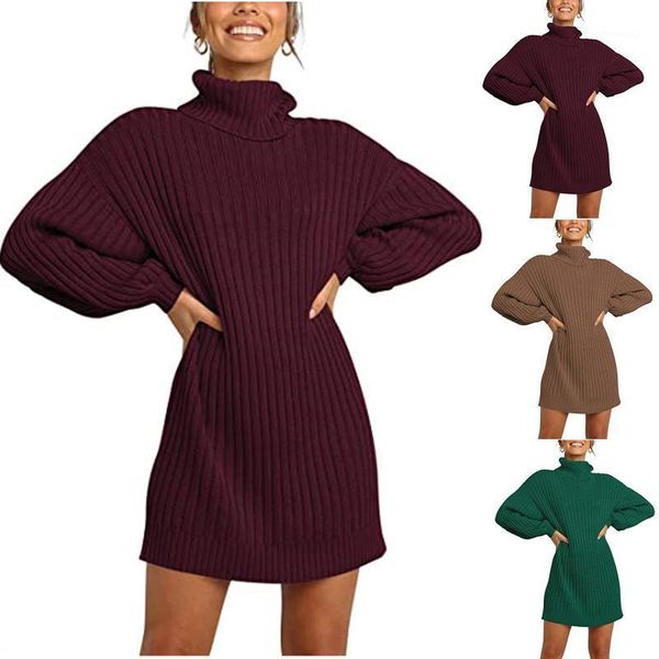 fashion women sweater dress turtleneck sweater pullover dress solid long sleeve clothes casual female loose sweaters dresses l31, White;black
fashion women sweater dress turtleneck sweater pullover dress solid long sleeve clothes casual female loose sweaters dresses l31, White;black