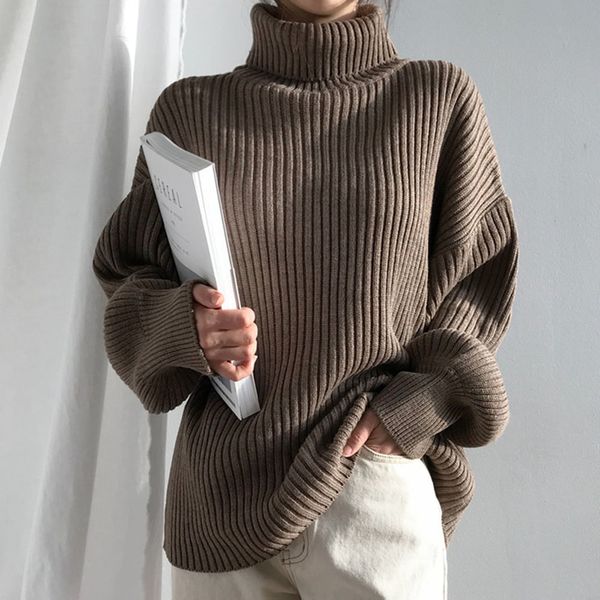 2021 new fall winter ladies sweater turtleneck korean warm jumper oversize pullovers women lantern long sleeve sweaters pn5g, White;black
2021 new fall winter ladies sweater turtleneck korean warm jumper oversize pullovers women lantern long sleeve sweaters pn5g, White;black