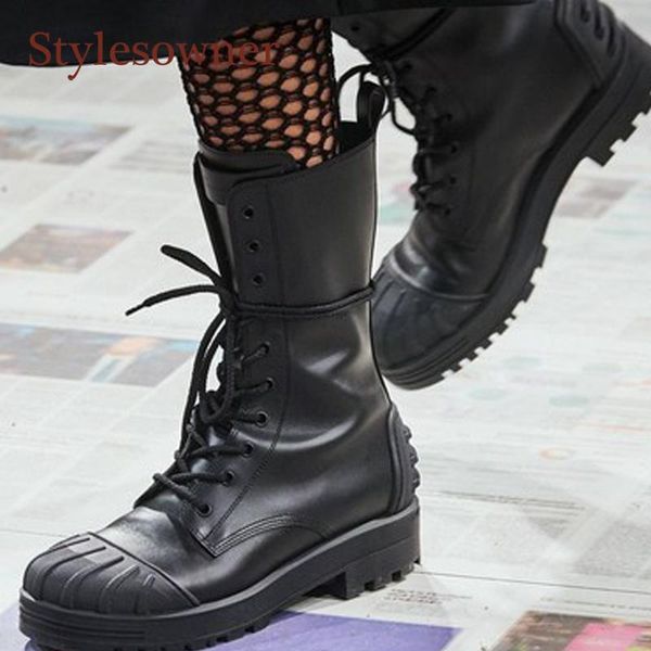 boots fashion med heel western cowboy genuine leather lace-up round toe black white for woman autumn winter
boots fashion med heel western cowboy genuine leather lace-up round toe black white for woman autumn winter