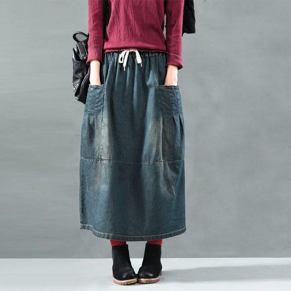 spring denim skirts for women jeans midi skirt female korean style a-line skirt 2020 autumn vintage clothes, Black
spring denim skirts for women jeans midi skirt female korean style a-line skirt 2020 autumn vintage clothes, Black
