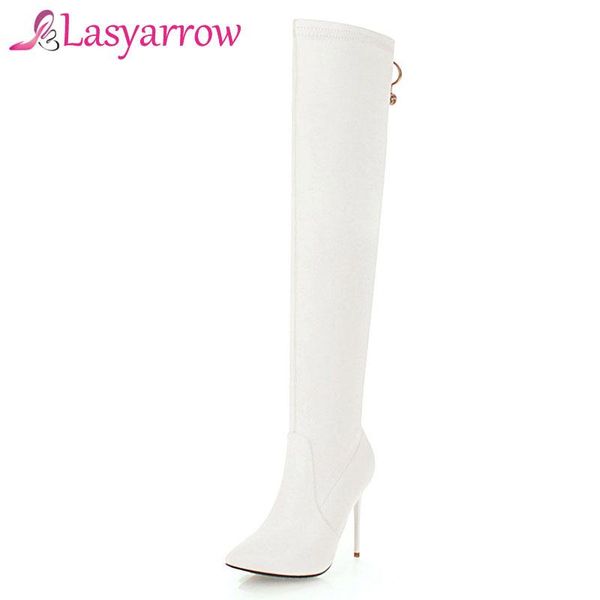 lasyarrow women's autumn winter boots black over the knee high boots thigh high thin stiletto heel long botas mujer
lasyarrow women's autumn winter boots black over the knee high boots thigh high thin stiletto heel long botas mujer