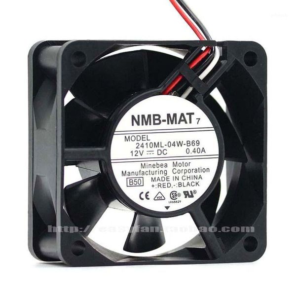 fans & coolings original nmb 2410kl-04w-b69 6025 6cm 12v 0.40a three wire large air volume fan 60x60x25mm cooling cooler1
fans & coolings original nmb 2410kl-04w-b69 6025 6cm 12v 0.40a three wire large air volume fan 60x60x25mm cooling cooler1