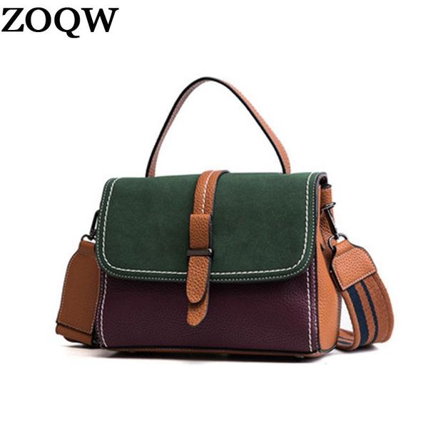 zoqw 2020 women leather handbags messenger bag vintage nubuck shoulder bag female luxury design crossbody bags for women wyq1110
zoqw 2020 women leather handbags messenger bag vintage nubuck shoulder bag female luxury design crossbody bags for women wyq1110