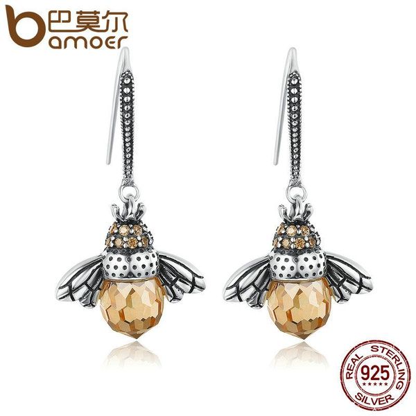 bamoer genuine 925 sterling silver lovely orange bee animal drop earrings for women fine jewelry gift bijoux sce149
bamoer genuine 925 sterling silver lovely orange bee animal drop earrings for women fine jewelry gift bijoux sce149