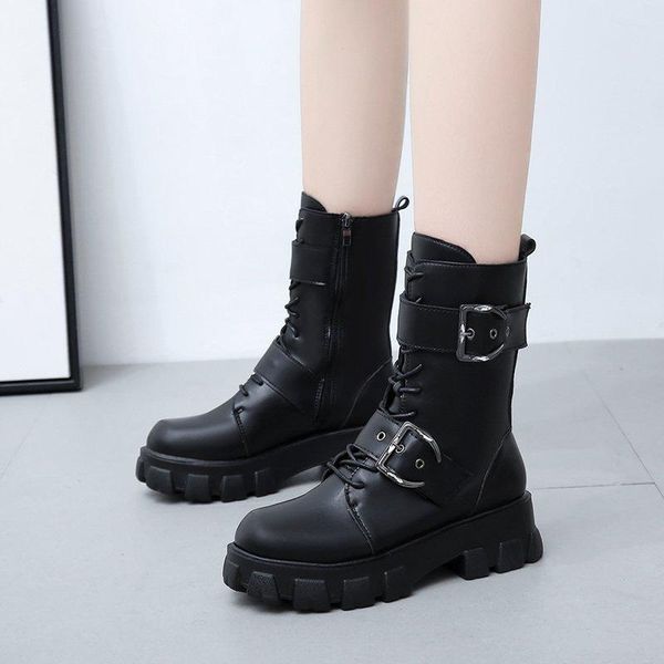 boots rimocy pu leather buckle women motorcycle waterproof non-slip winter shoes woman black lace up fashion ankle lady
boots rimocy pu leather buckle women motorcycle waterproof non-slip winter shoes woman black lace up fashion ankle lady