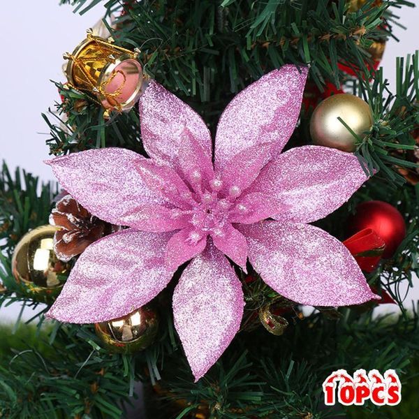christmas decorations 10pcs 15cm glitter flower tree hanging xmas party decoration 10x flowers diameter: 15cm1
christmas decorations 10pcs 15cm glitter flower tree hanging xmas party decoration 10x flowers diameter: 15cm1