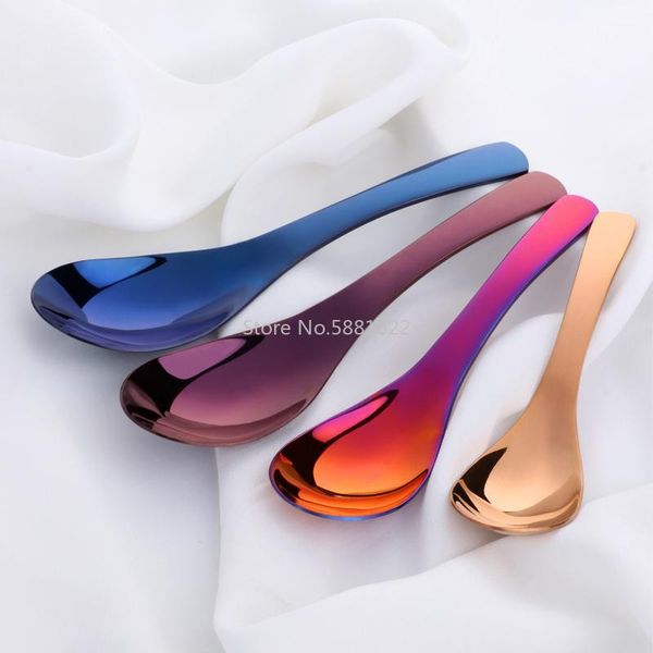 highly quality 304 stainless steel spoon 3 size large gold rice soup spoon kids ice cream dessert kitchen dinner tableware
highly quality 304 stainless steel spoon 3 size large gold rice soup spoon kids ice cream dessert kitchen dinner tableware