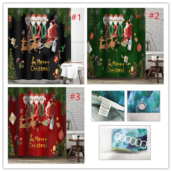 christmas bathroom curtain waterproof shower curtains soft non-slip carpet mat home decoration partition curtain bath curtains e101305
christmas bathroom curtain waterproof shower curtains soft non-slip carpet mat home decoration partition curtain bath curtains e101305