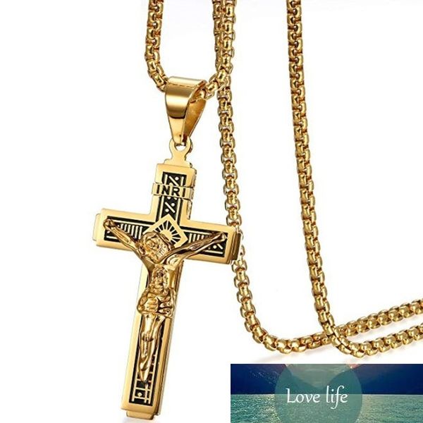 vintage religious latin language iesus nazarenus rex iudaeorum jesus cross amulet necklaces for men, Silver
vintage religious latin language iesus nazarenus rex iudaeorum jesus cross amulet necklaces for men, Silver