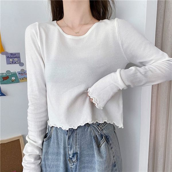 pi4y2 south korean version and early autumn of shirtsweetwith is versatile and sweater shirtshirt 2020 short shirt bottoming in fashionable, White;black
pi4y2 south korean version and early autumn of shirtsweetwith is versatile and sweater shirtshirt 2020 short shirt bottoming in fashionable, White;black