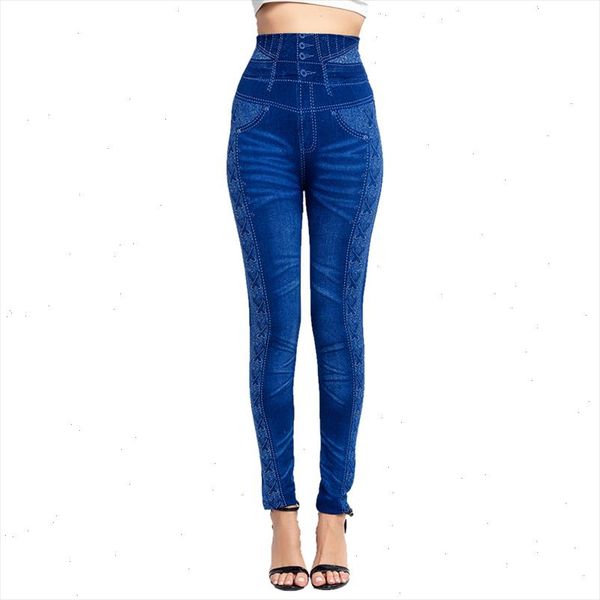 women push up seamless high waist warm jeans leggings women spring elastic faux denim jeggings pants leggins mujer 3xl, Black 
women push up seamless high waist warm jeans leggings women spring elastic faux denim jeggings pants leggins mujer 3xl, Black