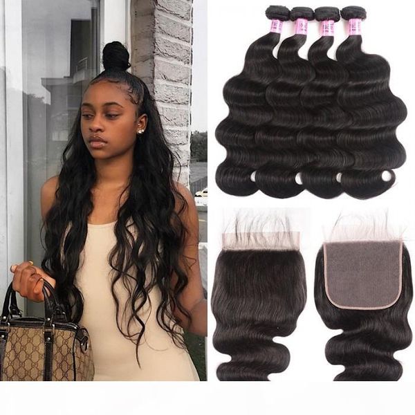 hair icenu series brazilian human hair 4 bundles with lace closure 7x7 body wave bundles with lace closure virgin hair extensions, Black;brown
hair icenu series brazilian human hair 4 bundles with lace closure 7x7 body wave bundles with lace closure virgin hair extensions, Black;brown