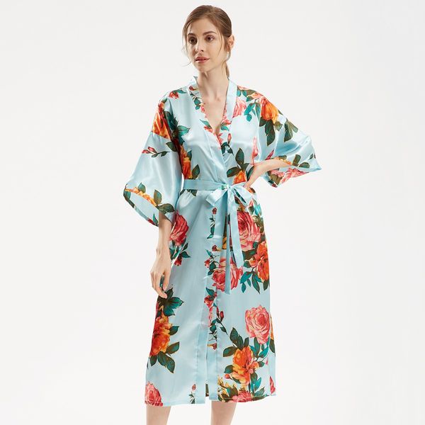 women print kimono bathrobe gown satin sleepwear bride bridesmaid wedding robe large size silky intimate lingerie nightdress, Black;red
women print kimono bathrobe gown satin sleepwear bride bridesmaid wedding robe large size silky intimate lingerie nightdress, Black;red
