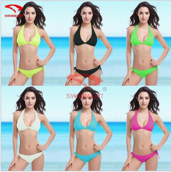 women's summer triangle bikini set women swimsuit swimwear bathing suit push up padded bikini 6 colour v001, White;black
women's summer triangle bikini set women swimsuit swimwear bathing suit push up padded bikini 6 colour v001, White;black