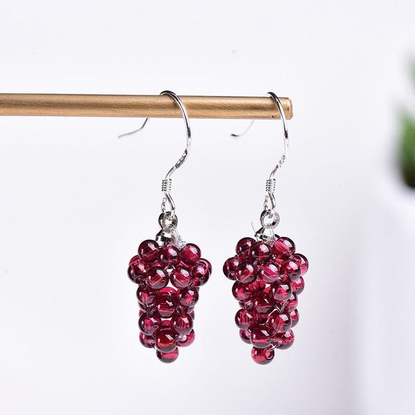 dangle & chandelier natural wine red garnet hand carved grape earrings fashion boutique jewelry men's and women's 925 silver inlai
dangle & chandelier natural wine red garnet hand carved grape earrings fashion boutique jewelry men's and women's 925 silver inlai