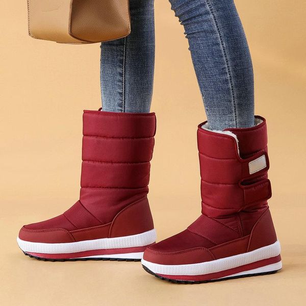 aiweiyi female snow boots winter boots women flat waterproof shoes botas mujer femininas de inverno black red ladies
aiweiyi female snow boots winter boots women flat waterproof shoes botas mujer femininas de inverno black red ladies