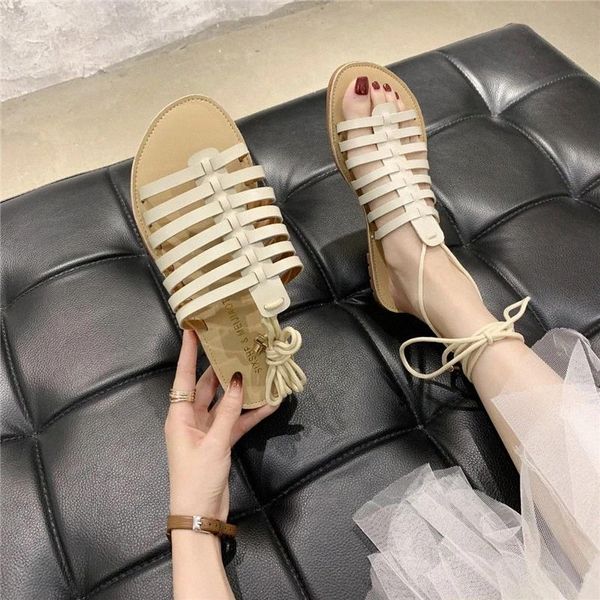 COOTELILI Woman Slippers Female Fashion Ladies Flats 2020 New Fashion Flats Sandales Slip On Lace Up Black Beige Women Shoes #PS5p
COOTELILI Woman Slippers Female Fashion Ladies Flats 2020 New Fashion Flats Sandales Slip On Lace Up Black Beige Women Shoes #PS5p