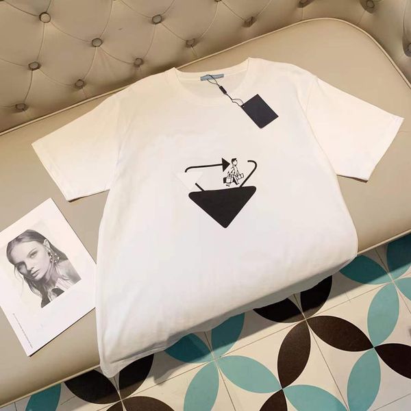 2022 summer mens designer tees 100% cottom t shirts casual couples short sleeves tee comfortable men women pa t-shirts euro size, White;black
2022 summer mens designer tees 100% cottom t shirts casual couples short sleeves tee comfortable men women pa t-shirts euro size, White;black