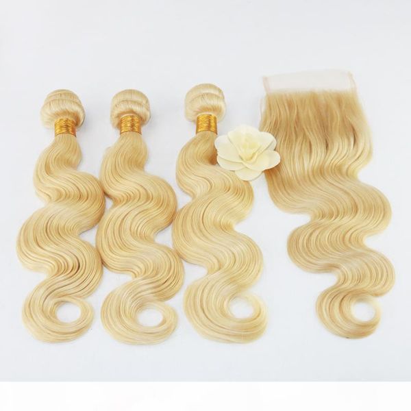 7a brazilian virgin hair 3 bundles with closure 100% unprocessed color 613# human hair body weave with lace closure, Black
7a brazilian virgin hair 3 bundles with closure 100% unprocessed color 613# human hair body weave with lace closure, Black