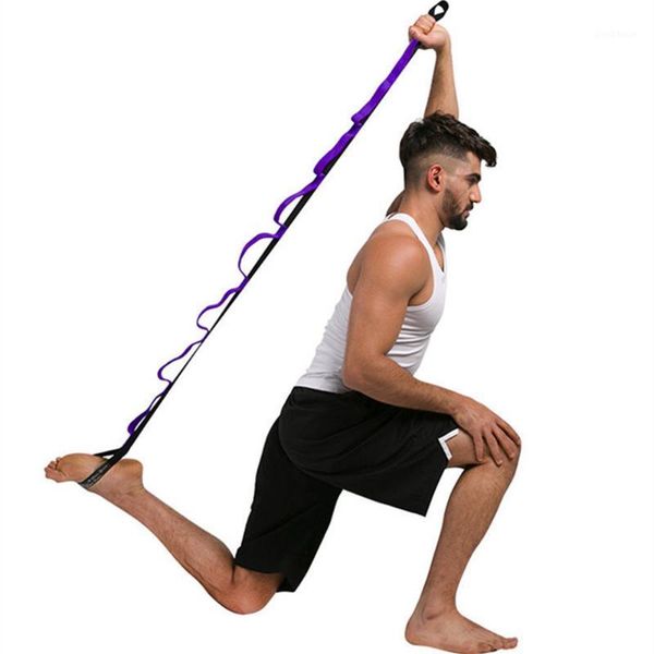 women fitness stretch out yoga strap with 2m flexible loops pilates workouts physical training body building resistance belt *151
women fitness stretch out yoga strap with 2m flexible loops pilates workouts physical training body building resistance belt *151