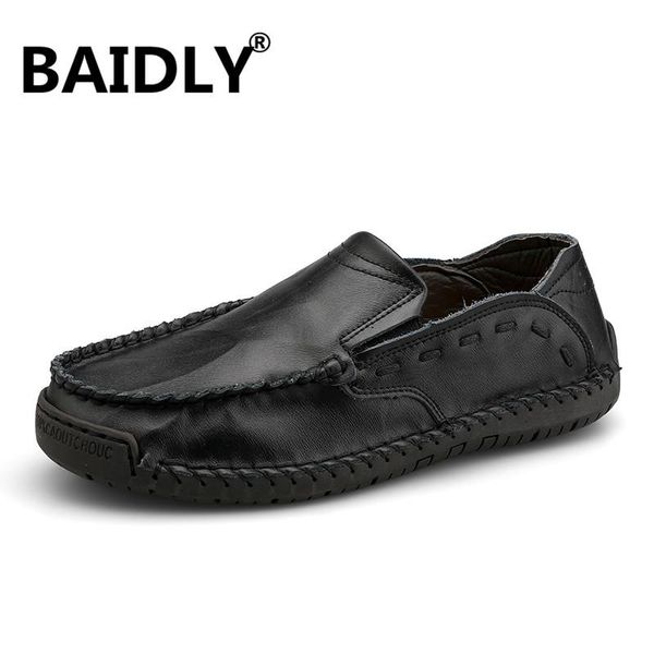 brand summer soft flat shoes male casual driving shoes slip on lazy men flats moccasins genuine leather loafers, Black
brand summer soft flat shoes male casual driving shoes slip on lazy men flats moccasins genuine leather loafers, Black
