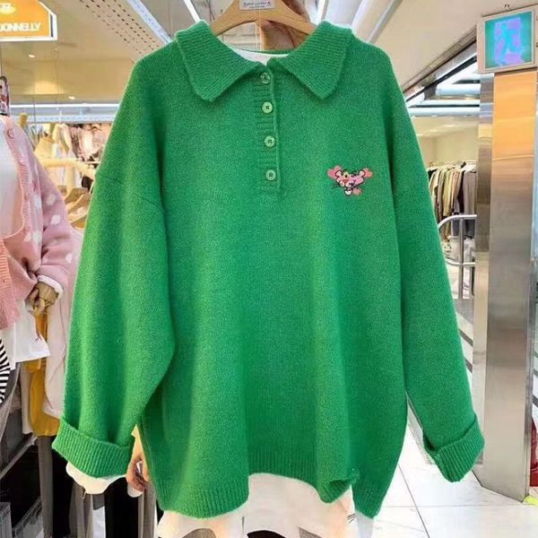 south korea east gate autumn winter 2020 new women's net brown sugar fruit polo collar fruit sweaterembroidered sweaterembroidery carto, White;black
south korea east gate autumn winter 2020 new women's net brown sugar fruit polo collar fruit sweaterembroidered sweaterembroidery carto, White;black