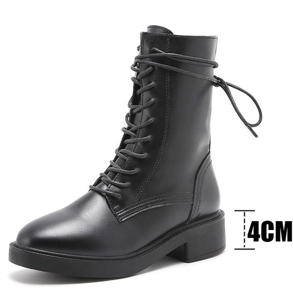 boots 2021 women middle tube black booties autumn winter female shoes rubber square heel lace-up
boots 2021 women middle tube black booties autumn winter female shoes rubber square heel lace-up
