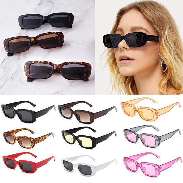 Wholesale Glasses 11 Colors Small Rectangle Sunglasses Men Women Square Shades Sun Glasses Eyewear Frames Bulk Gafa, White;black
Wholesale Glasses 11 Colors Small Rectangle Sunglasses Men Women Square Shades Sun Glasses Eyewear Frames Bulk Gafa, White;black