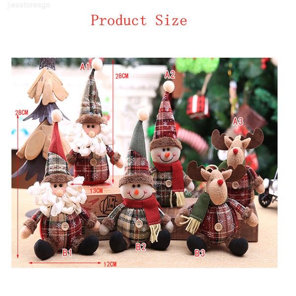 cute santa claus snowman elk doll toys christmas tree hanging ornament decoration for home xmas party new year gifts
cute santa claus snowman elk doll toys christmas tree hanging ornament decoration for home xmas party new year gifts