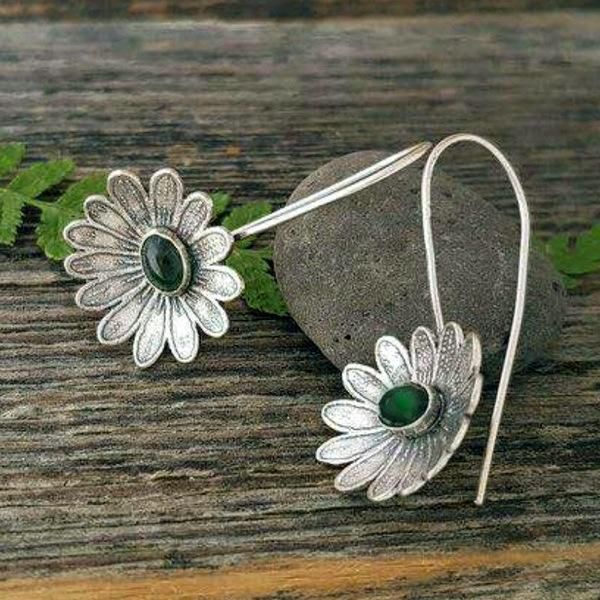 hoop & huggie vintage ethnic flower drop hanging earring for women 2021 fashion lovely ear pendant dangle earrings jewelry accessories, Golden;silver
hoop & huggie vintage ethnic flower drop hanging earring for women 2021 fashion lovely ear pendant dangle earrings jewelry accessories, Golden;silver
