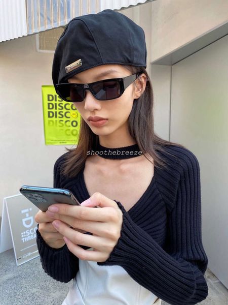 one stb box double piece b lens black cool sunglasses uv400 sunglasses for men and women, White;black
one stb box double piece b lens black cool sunglasses uv400 sunglasses for men and women, White;black