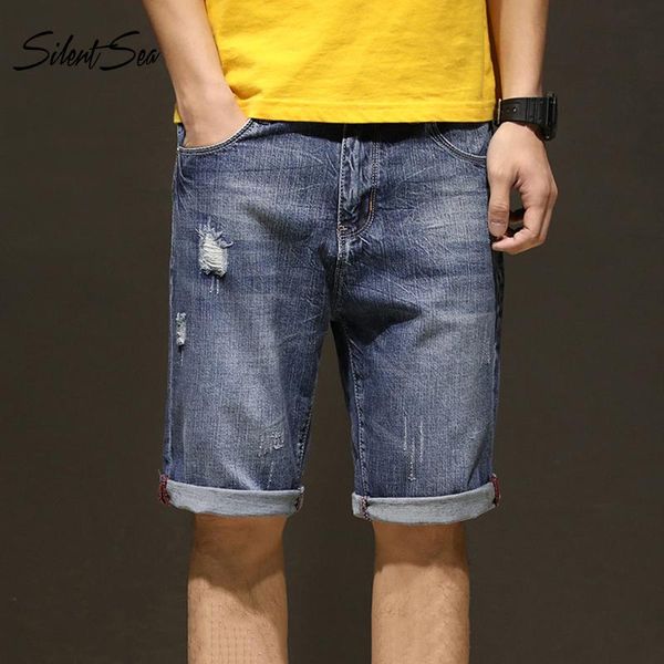 silentsea new streetwear men ripped jeans short summer clothing retro holes casual straight denim shorts male big size, Blue
silentsea new streetwear men ripped jeans short summer clothing retro holes casual straight denim shorts male big size, Blue