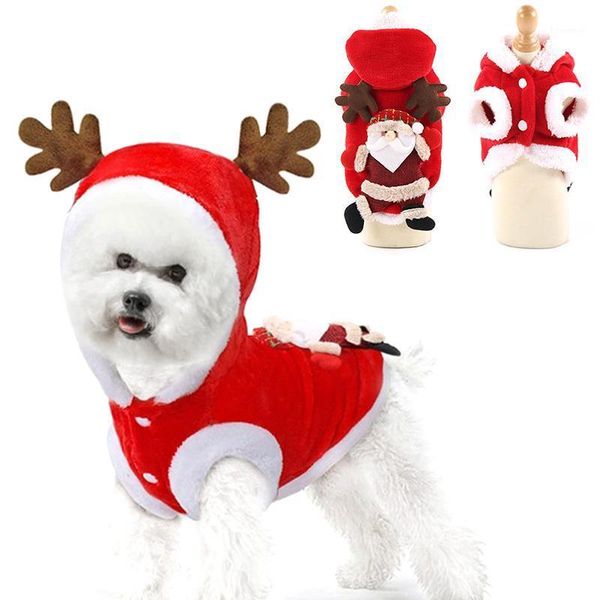 christmas dog clothes pet hoodie santa claus elk jacket coat pets costume1
christmas dog clothes pet hoodie santa claus elk jacket coat pets costume1