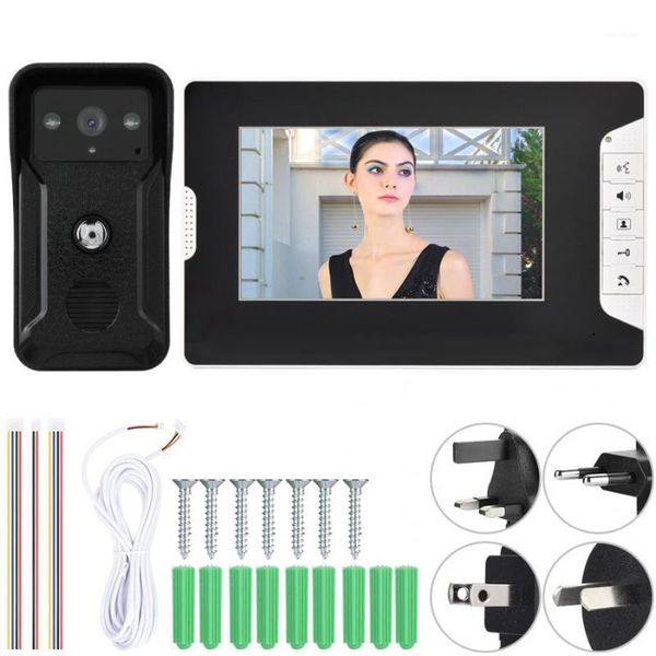 doorbells deurbel met camera 100-240v 7inch tft wired color video intercom doorbell night vision rain-proof door bell timbre puerta casa1
doorbells deurbel met camera 100-240v 7inch tft wired color video intercom doorbell night vision rain-proof door bell timbre puerta casa1