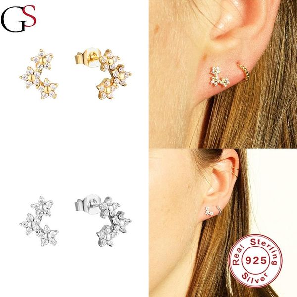 stud gs 2021 trend flowers zircon earrings for women 925 sterling silver latest fashion jewelry gift earring support reseller, Golden;silver
stud gs 2021 trend flowers zircon earrings for women 925 sterling silver latest fashion jewelry gift earring support reseller, Golden;silver