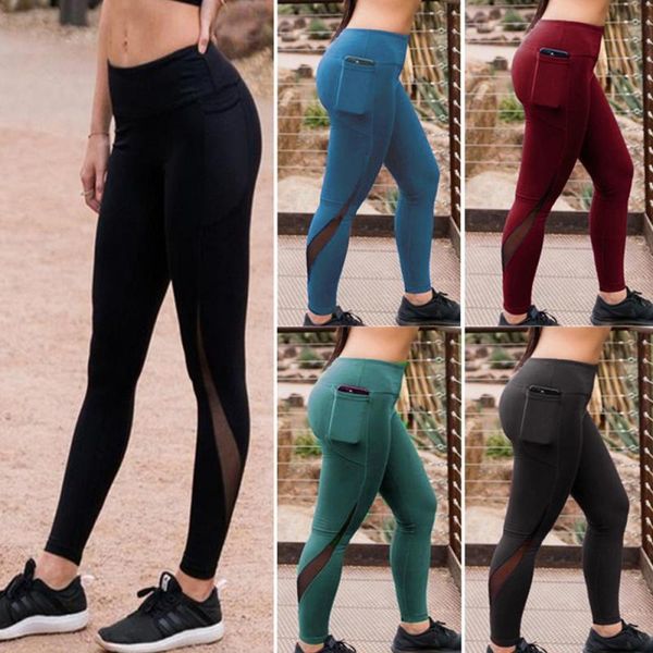 mesh patchwork fitness leggings women high waist activewear gym leggings with phone pocket mesh stitching, White;red
mesh patchwork fitness leggings women high waist activewear gym leggings with phone pocket mesh stitching, White;red