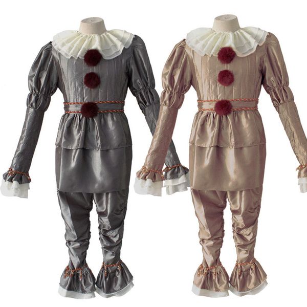anime costumes fashion women set cosplay costume clown halloween party costumes for kids, Black