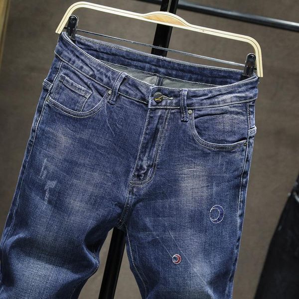 men's jeans 2021 fashion straight elastic youth pants business casual cotton trousers autumn winter blue mid waist clothing,932
men's jeans 2021 fashion straight elastic youth pants business casual cotton trousers autumn winter blue mid waist clothing,932