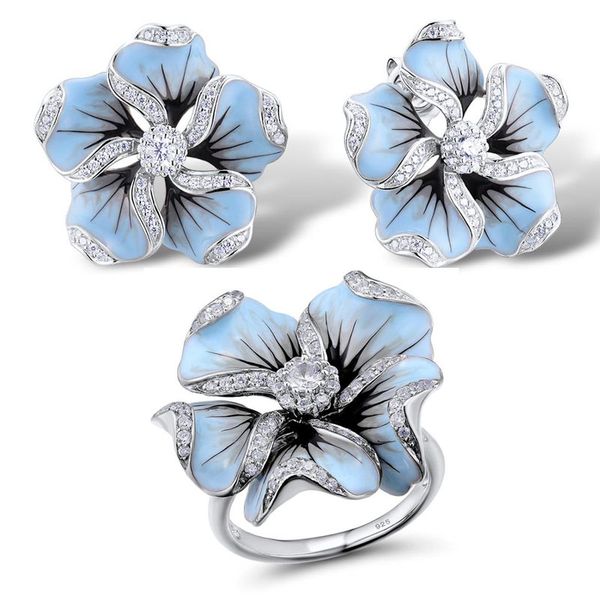 moonrocy blue crystal cz ring and earring wedding jewelry set silver color jewelry set wholesale for women gift dropshipping
moonrocy blue crystal cz ring and earring wedding jewelry set silver color jewelry set wholesale for women gift dropshipping