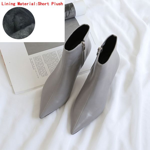 2021 new women's heels, leather boots fine white tips, autumn and winter spring wedge endf, Black
2021 new women's heels, leather boots fine white tips, autumn and winter spring wedge endf, Black