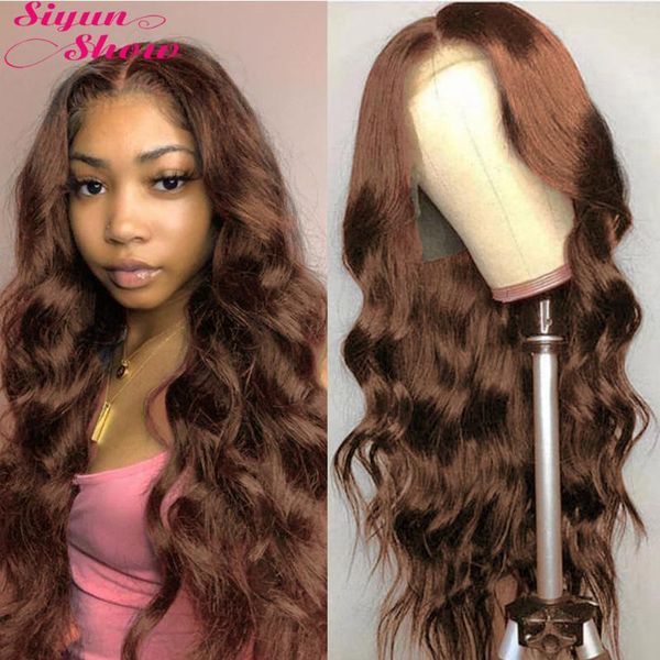 light brown 360 lace frontal wig 250 density body wave 360 full lace wig human hair pre plucked brazilian remy frontal wigs, Black;brown
light brown 360 lace frontal wig 250 density body wave 360 full lace wig human hair pre plucked brazilian remy frontal wigs, Black;brown