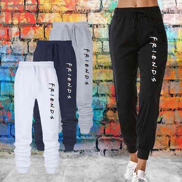 women friends printed long sweatpants ladies casual soft sports pants jogging pants running trousers fashion, Black;white
women friends printed long sweatpants ladies casual soft sports pants jogging pants running trousers fashion, Black;white