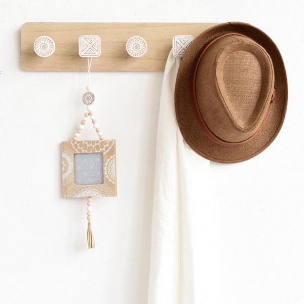 hooks & rails simple wooden wall-mounted coat hook household key sundries decoration multifunctional
hooks & rails simple wooden wall-mounted coat hook household key sundries decoration multifunctional