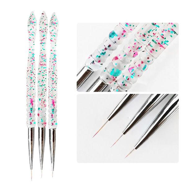 3pcs/set gel drawing painting nail liner brush acrylic nail pen french mixed colors gourd handle art diy tools, Yellow
3pcs/set gel drawing painting nail liner brush acrylic nail pen french mixed colors gourd handle art diy tools, Yellow