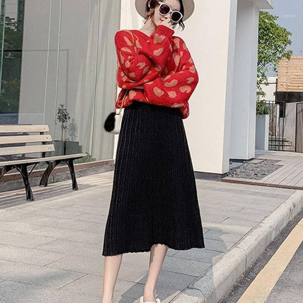 plus size autumn winter lady elegant pure color pleated skirt long skirt women casual ruffled bag hip elegant ladies large1, Black
plus size autumn winter lady elegant pure color pleated skirt long skirt women casual ruffled bag hip elegant ladies large1, Black