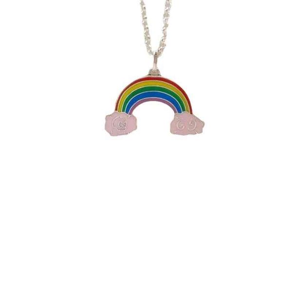 925 silver drop glue stereo rainbow pendant men's and women's necklaces sweater chain exclusive design jewel
925 silver drop glue stereo rainbow pendant men's and women's necklaces sweater chain exclusive design jewel