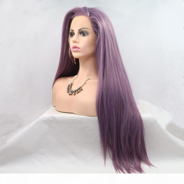 dark purple heat resistant wig for black women glueless realistic natural looking long straight lace front purple synthetic wigs
dark purple heat resistant wig for black women glueless realistic natural looking long straight lace front purple synthetic wigs