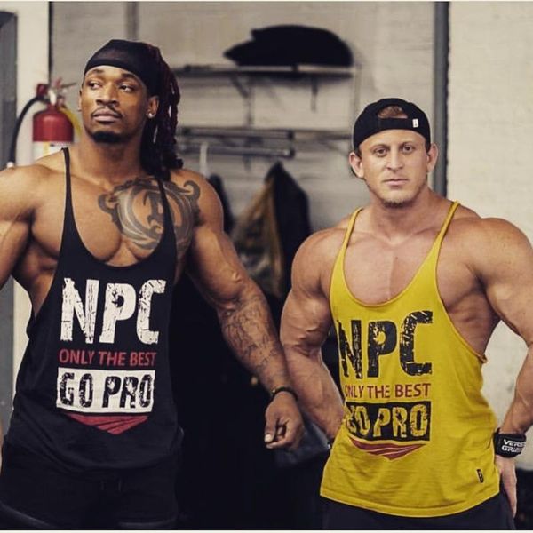 npc vest fitness short sleeve muscle brother spring and summer new style occident fashion healthy beauty training men classic, Black;blue
npc vest fitness short sleeve muscle brother spring and summer new style occident fashion healthy beauty training men classic, Black;blue