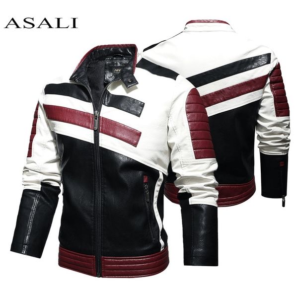 2020 autumn winter new men pu jacket leather coats motorcycle jackets slim fit windbreaker male outerwear chaqueta masculina, Black;brown
2020 autumn winter new men pu jacket leather coats motorcycle jackets slim fit windbreaker male outerwear chaqueta masculina, Black;brown